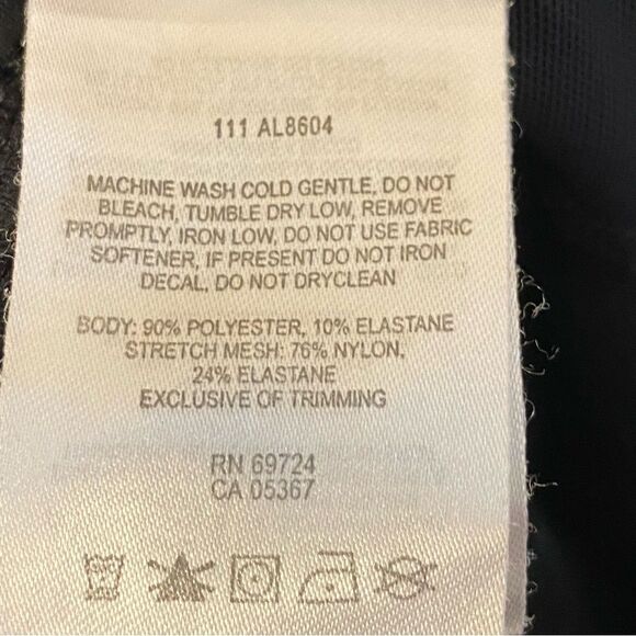 COLUMBIA Omni-wick Skort black capri leggings modest womans M - Picture 10 of 11